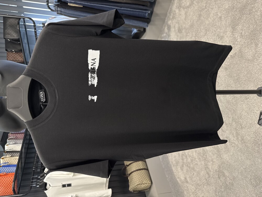 OUTLET Zegna T-Shirt (9308-Siyah)