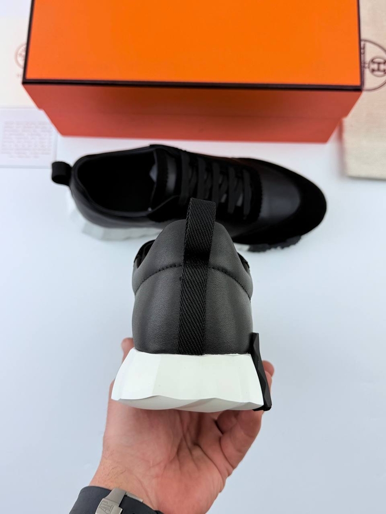 Hermes Deri Sneakers (İTHAL ÜRÜN)
