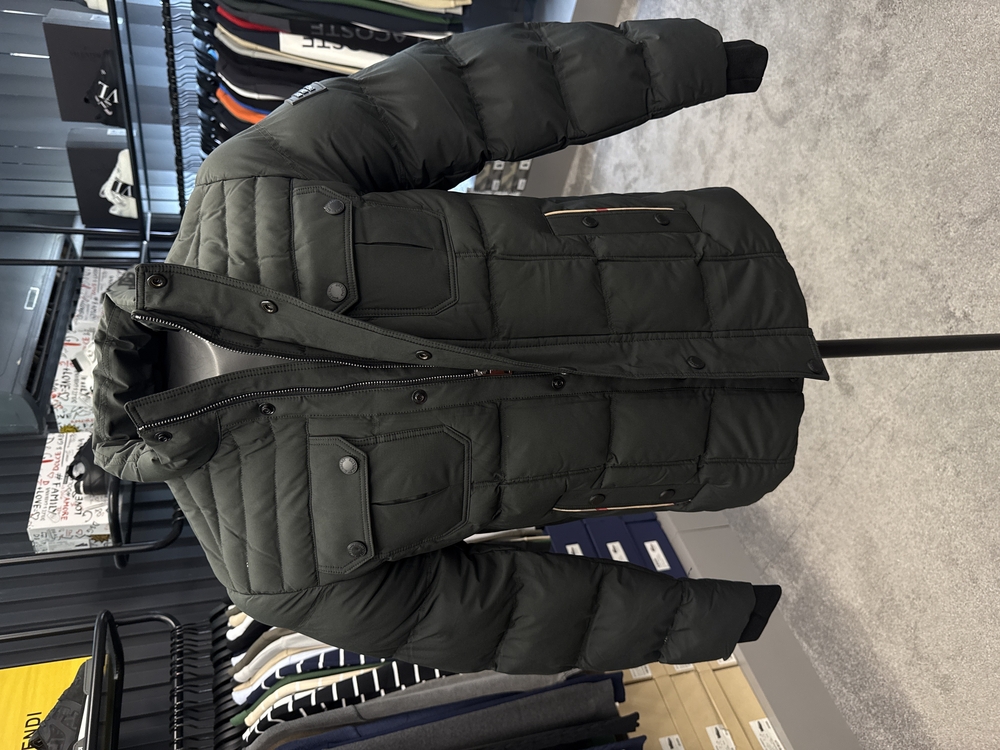 Outlet ürünü İthal Burberry Kaz Tüyü Şişme Mont (4373-Haki)