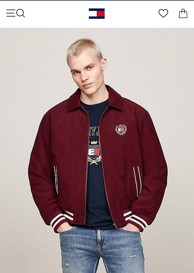 OUTLET ÜRÜNÜ Tommy Kolej Mont (4922-Bordo)