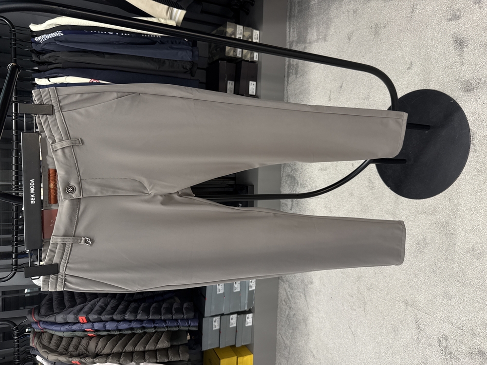 Lora Pıana Kışlık Kırışmayan Kumaş Jogger Pantolon (1154-Gri)