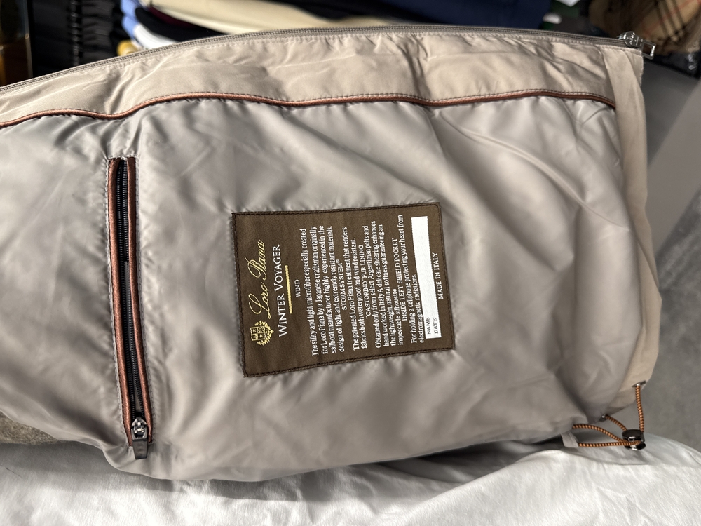 İthal Loro Piana Yelek 6019 (Vizon)