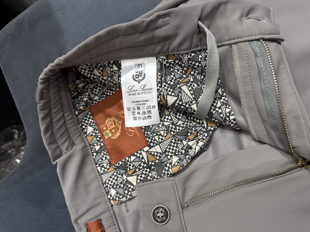 Lora Pıana Kışlık Kırışmayan Kumaş Jogger Pantolon (1154-Gri)