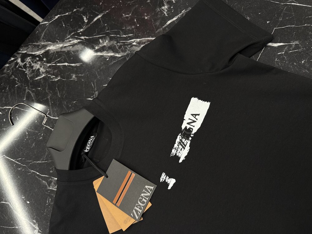 OUTLET Zegna T-Shirt (9308-Siyah)