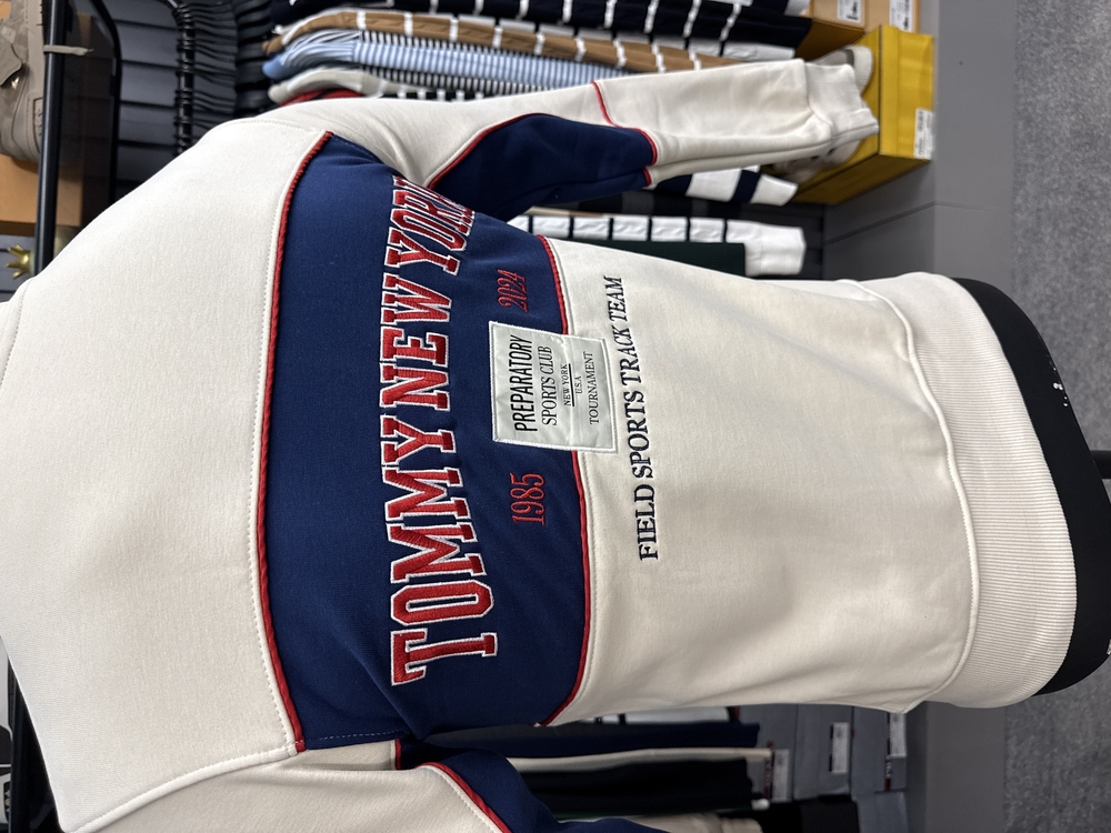 OUTLET ÜRÜNÜ Tommy Hılfıger Uzun Fermuarlı Sweat (444-Bej)