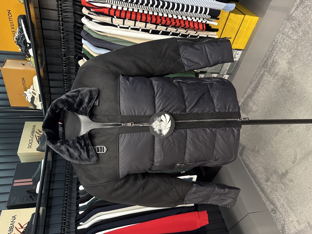 OUTLET ÜRÜNÜ İthal Moncler Kaz Tüyü Mont (80294-Siyah)