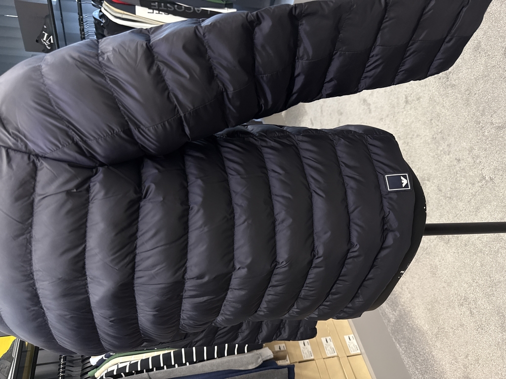 Emporio Armanı Kaz Tüylü Şişme Mont (4466-Lacivert)