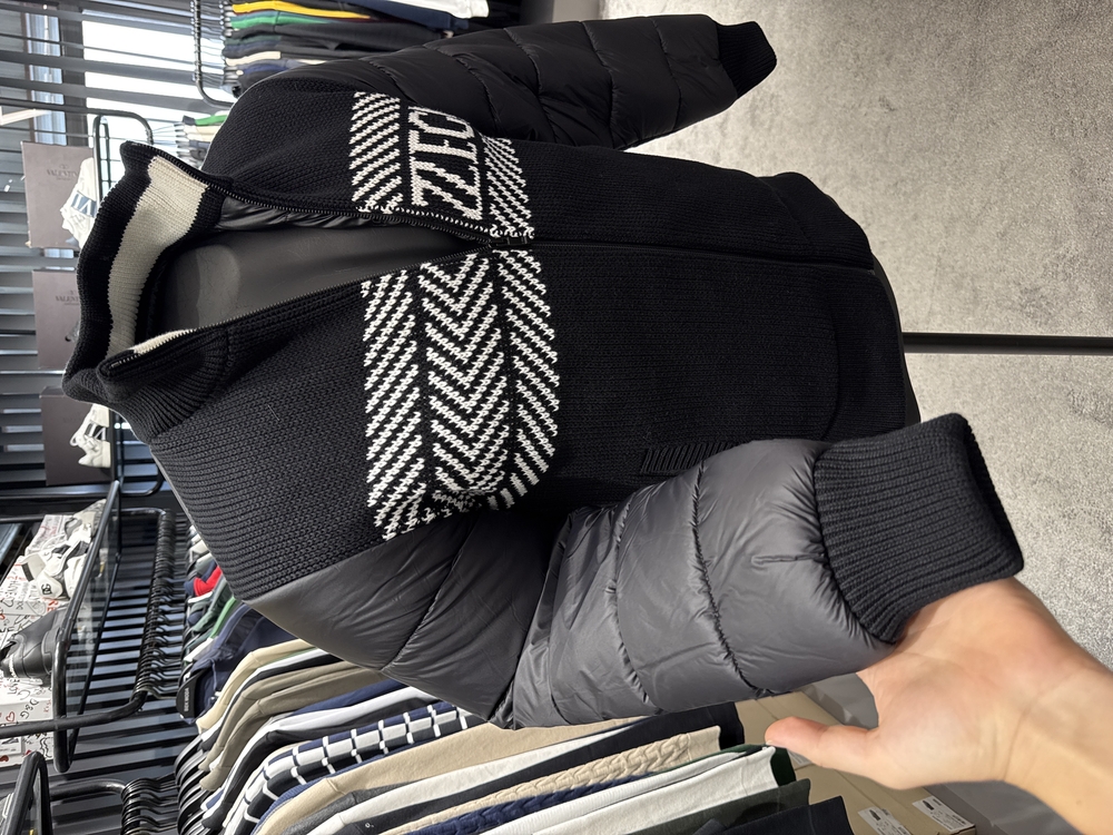 Outlet ürünü İthal Zegna Mevsimlik Şişme Mont (1056-Siyah)