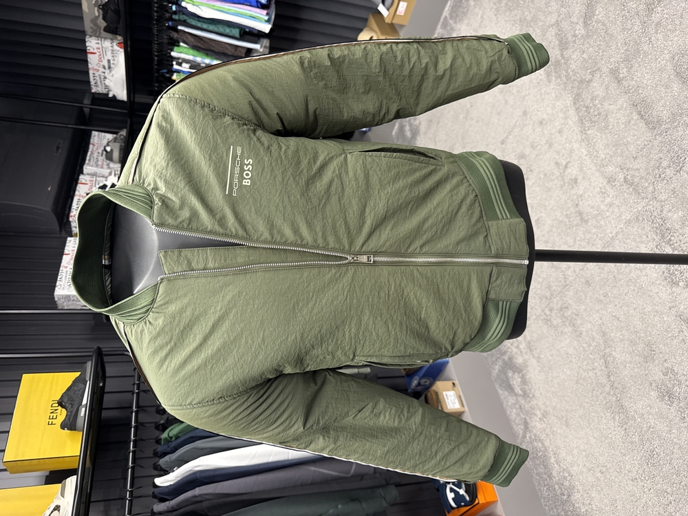OUTLET ÜRÜNÜ Porsche X Boss Mevsimlik Mont (807-Yeşil)