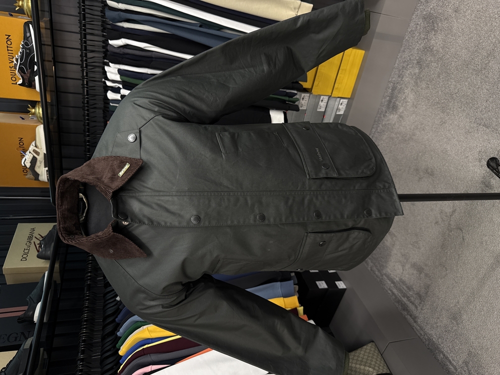 İthal Barbour Yağlı Ceket (Haki)5050