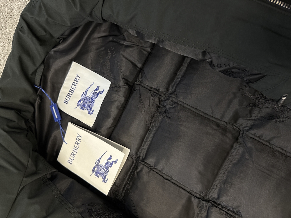 Outlet ürünü İthal Burberry Kaz Tüyü Şişme Mont (4373-Haki)