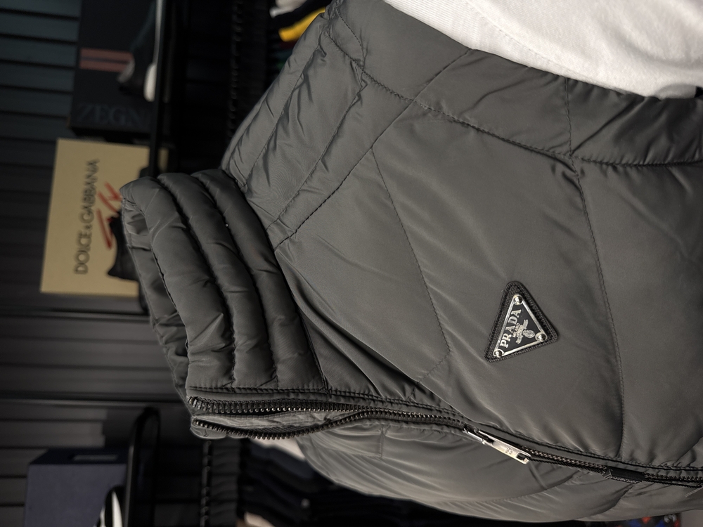 Prada Yelek (8031-Gri)