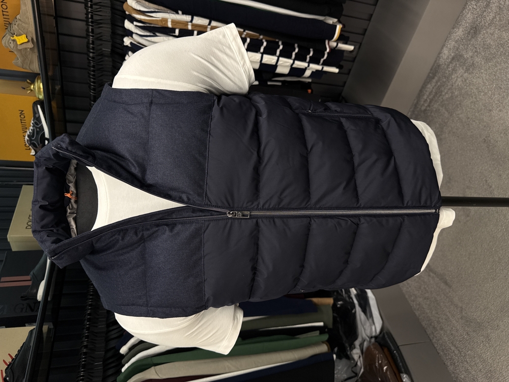 İthal Loro Piana Yelek 6019 (Lacivert)