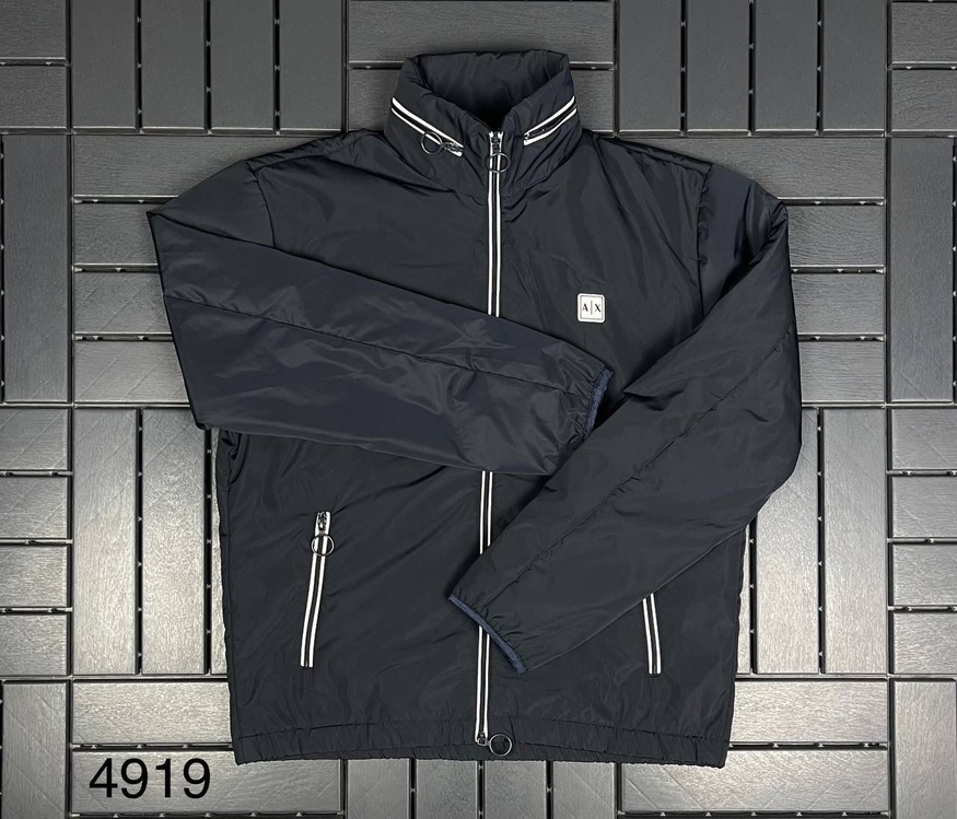 OUTLET ÜRÜNÜ Armanı Exchange Gizli Kapüşonlu Yağmurluk (4919-Lacivert)
