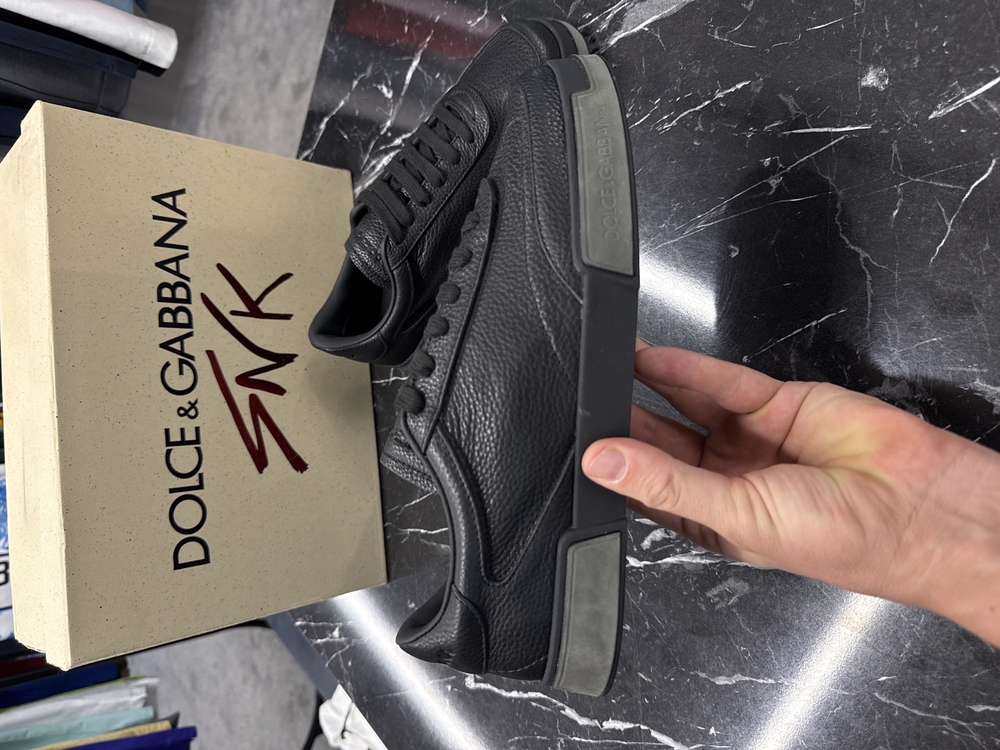 Dolce & Gabbana Sneakers (Siyah-İTHAL ÜRÜN)