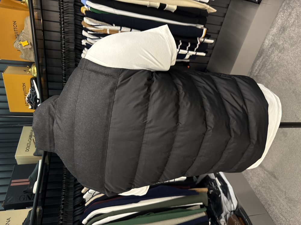 İthal Loro Piana Yelek 6019 (Siyah)