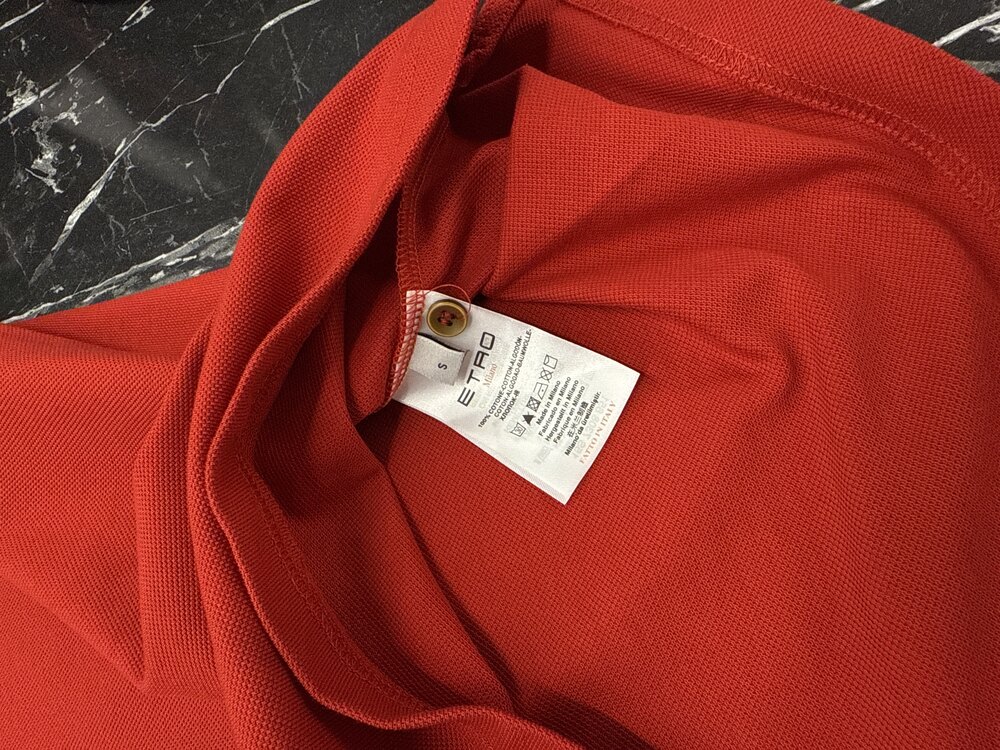 Outlet ürünü Etro Polo Yaka (2116-Kırmızı)