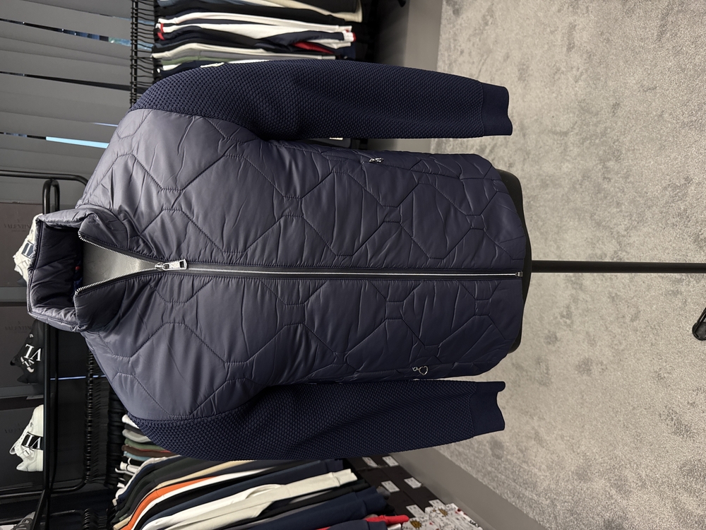 OUTLET ÜRÜNÜ İthal Moncler Çelik Örme Mont 4626 (Lacivert)
