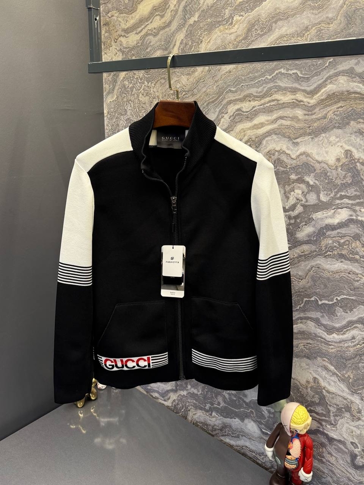OUTLET ÜRÜNÜ İthal Gucci Uzun Fermuarlı Örme Sweat 4243