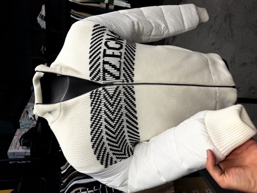 Outlet ürünü İthal Zegna Mevsimlik Şişme Mont (1056-Beyaz)