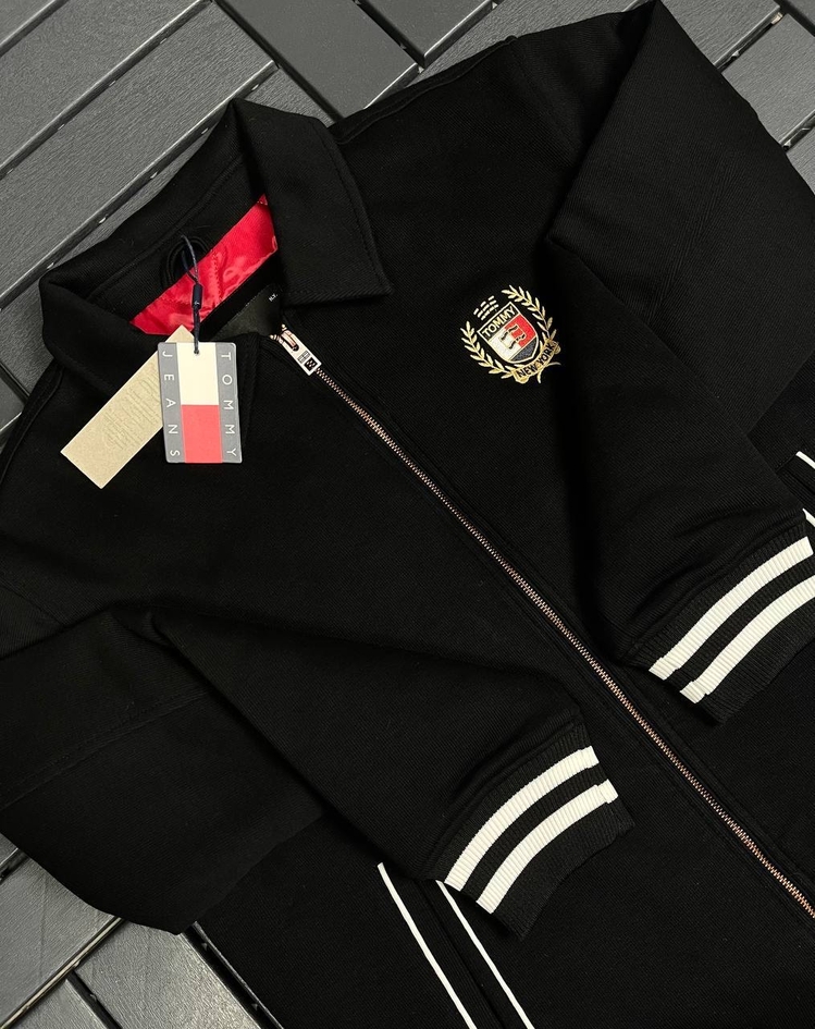 OUTLET ÜRÜNÜ Tommy Kolej Mont (4922-Siyah)