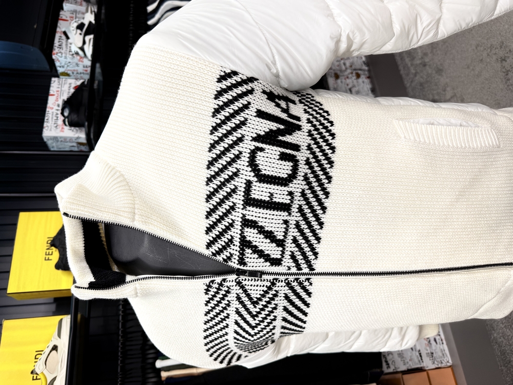 Outlet ürünü İthal Zegna Mevsimlik Şişme Mont (1056-Beyaz)