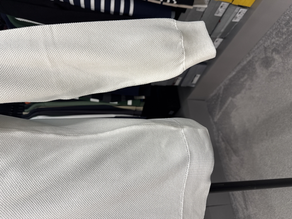 Outlet ürünü İthal Zegna Triko Polo Yaka (5012-Beyaz)