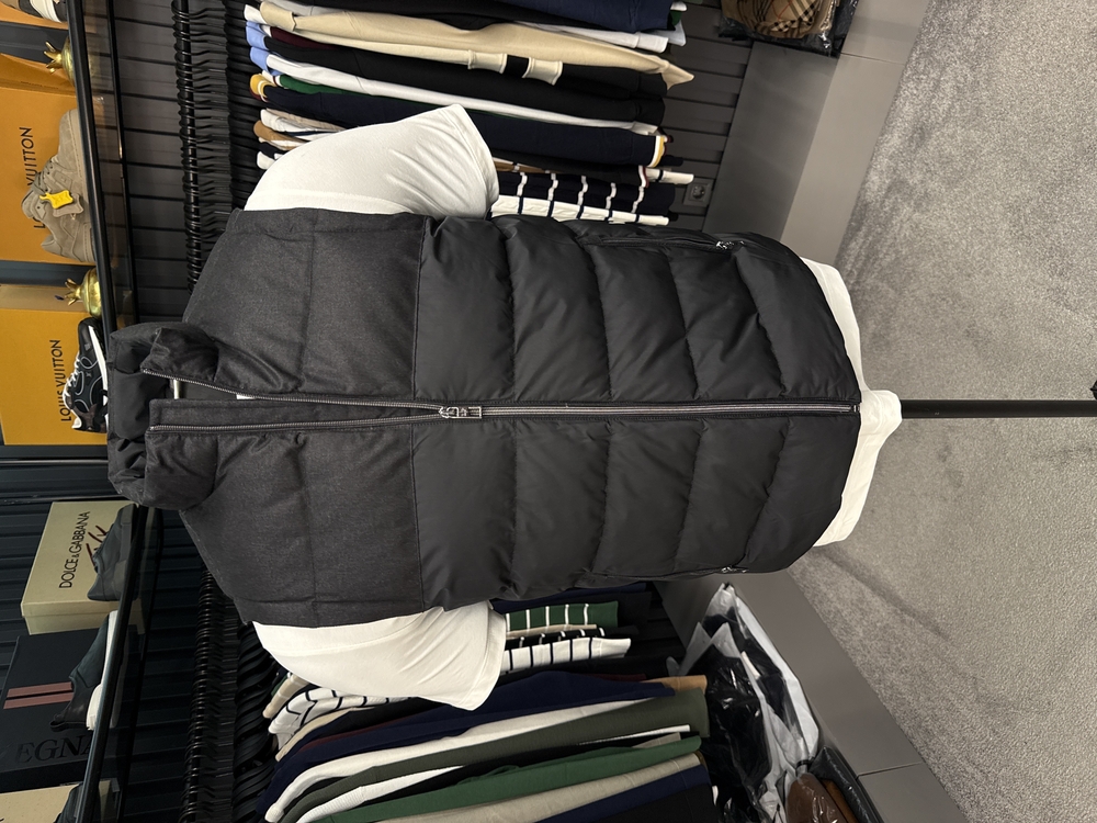 İthal Loro Piana Yelek 6019 (Siyah)