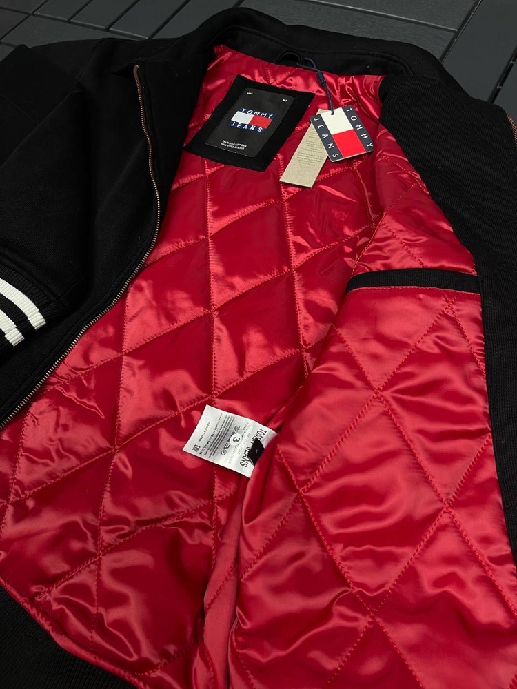 OUTLET ÜRÜNÜ Tommy Kolej Mont (4922-Siyah)