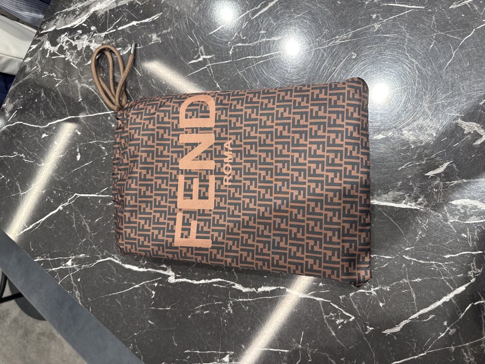 Fendi Dijital  Baskılı Plaj Havlusu