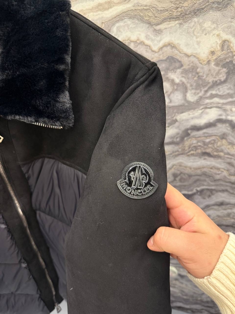 OUTLET ÜRÜNÜ İthal Moncler Kaz Tüyü Mont (80294-Siyah)