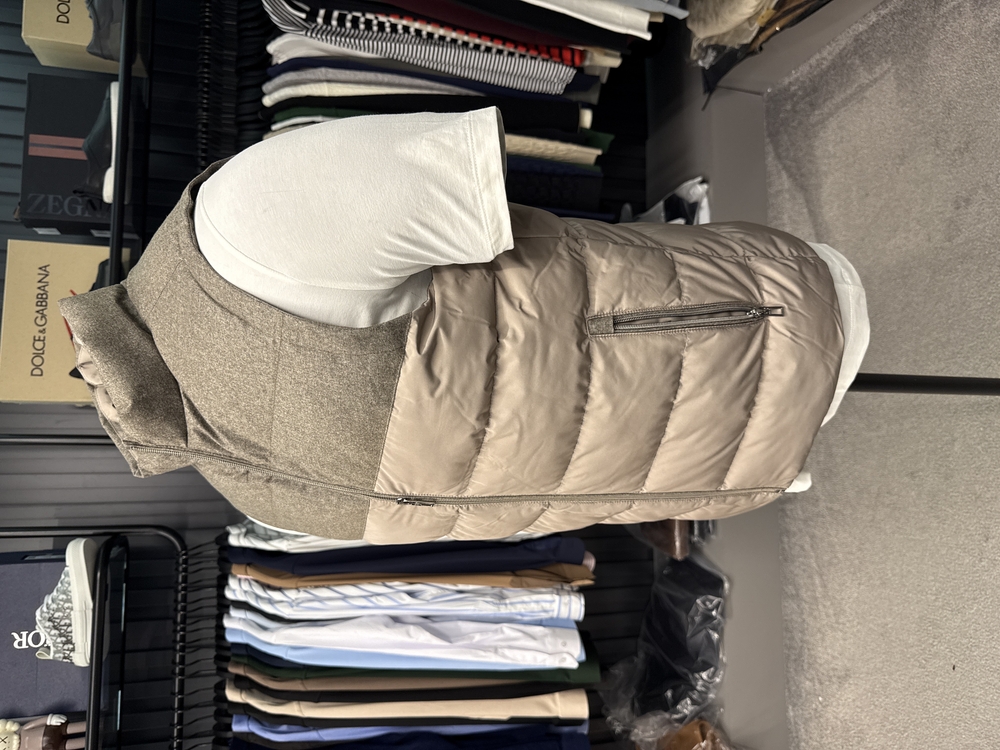 İthal Loro Piana Yelek 6019 (Vizon)