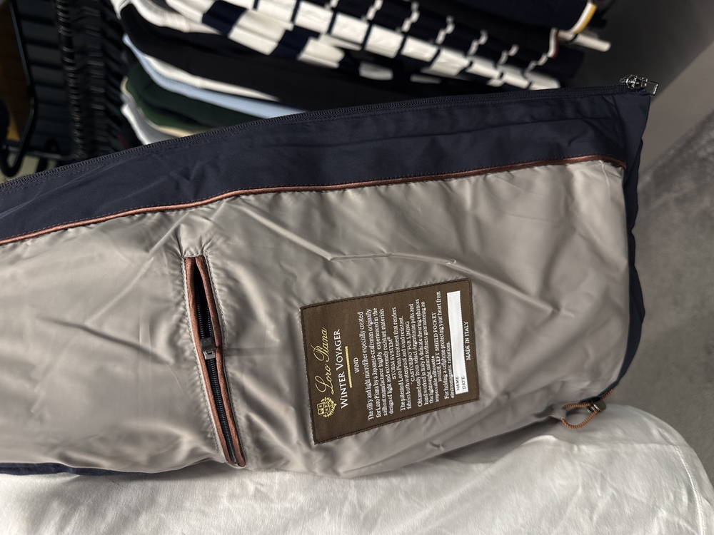 İthal Loro Piana Yelek 6019 (Lacivert)
