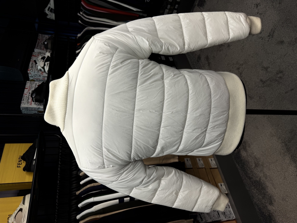 Outlet ürünü İthal Zegna Mevsimlik Şişme Mont (1056-Beyaz)