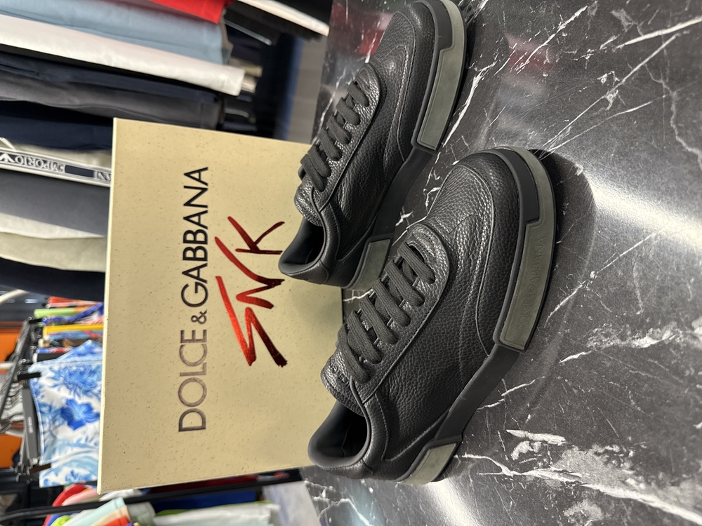 Dolce & Gabbana Sneakers (Siyah-İTHAL ÜRÜN)