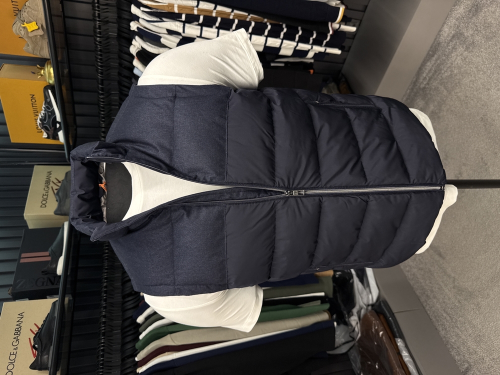 İthal Loro Piana Yelek 6019 (Lacivert)