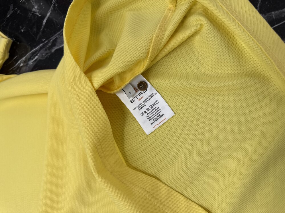 Outlet ürünü Etro Polo Yaka (2116-Sarı)