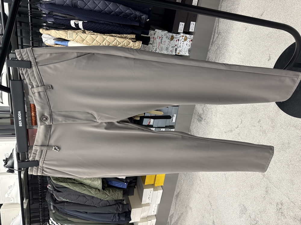 Lora Pıana Kışlık Kırışmayan Kumaş Jogger Pantolon (1154-Gri)