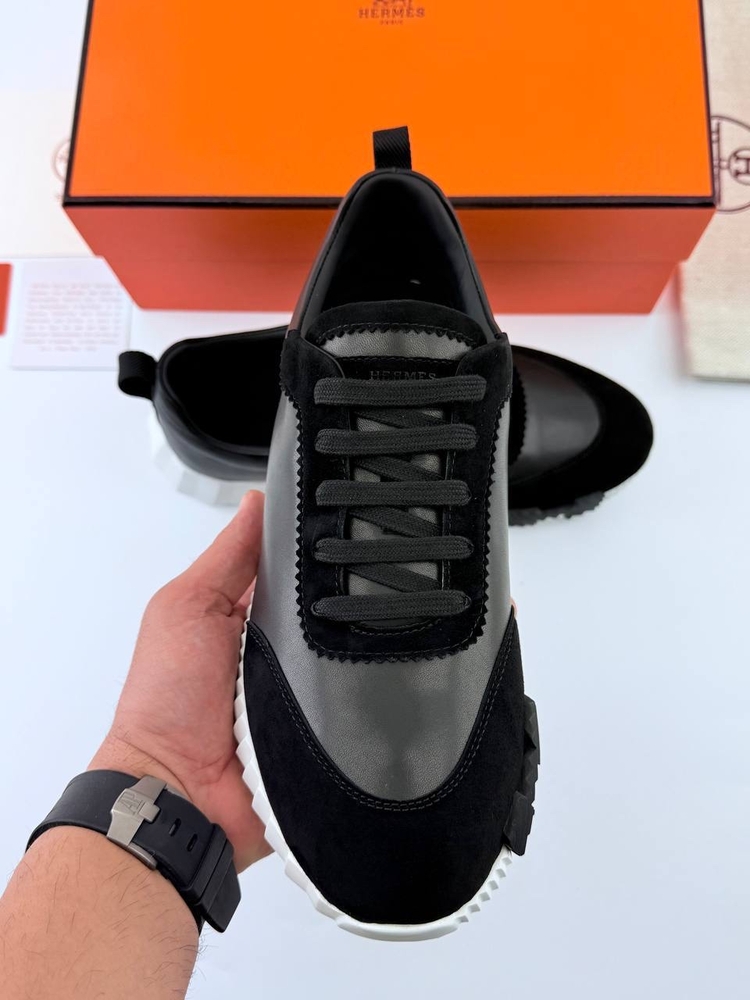 Hermes Deri Sneakers (İTHAL ÜRÜN)