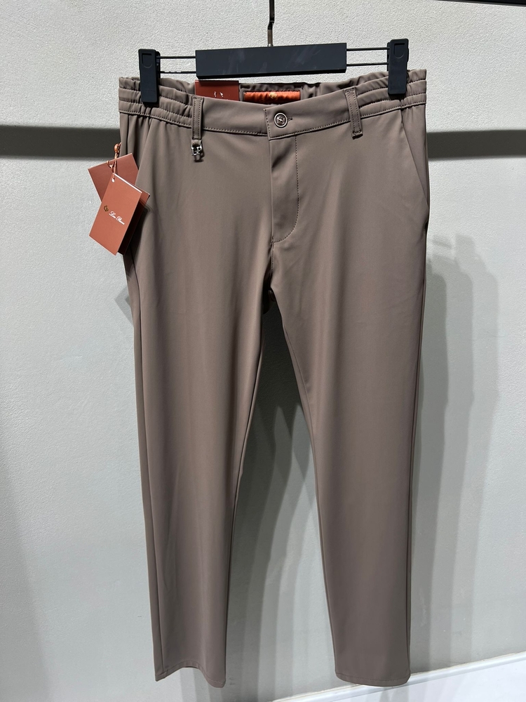 Lora Pıana Kışlık Kırışmayan Kumaş Jogger Pantolon (1248-KahveRengi)