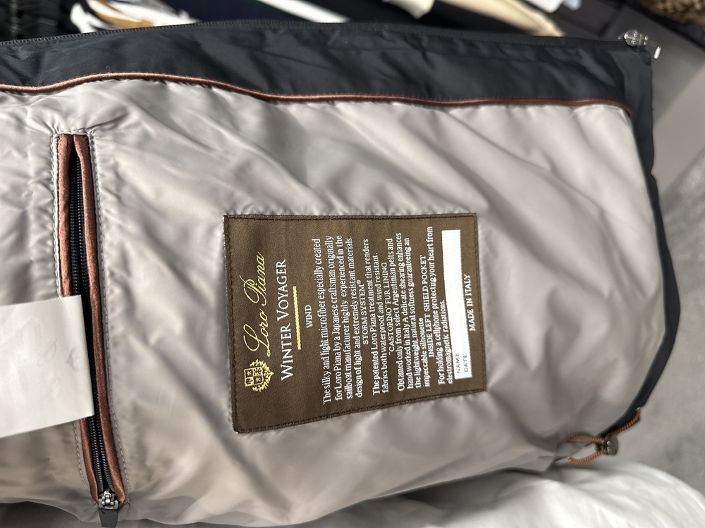 İthal Loro Piana Yelek 6019 (Siyah)