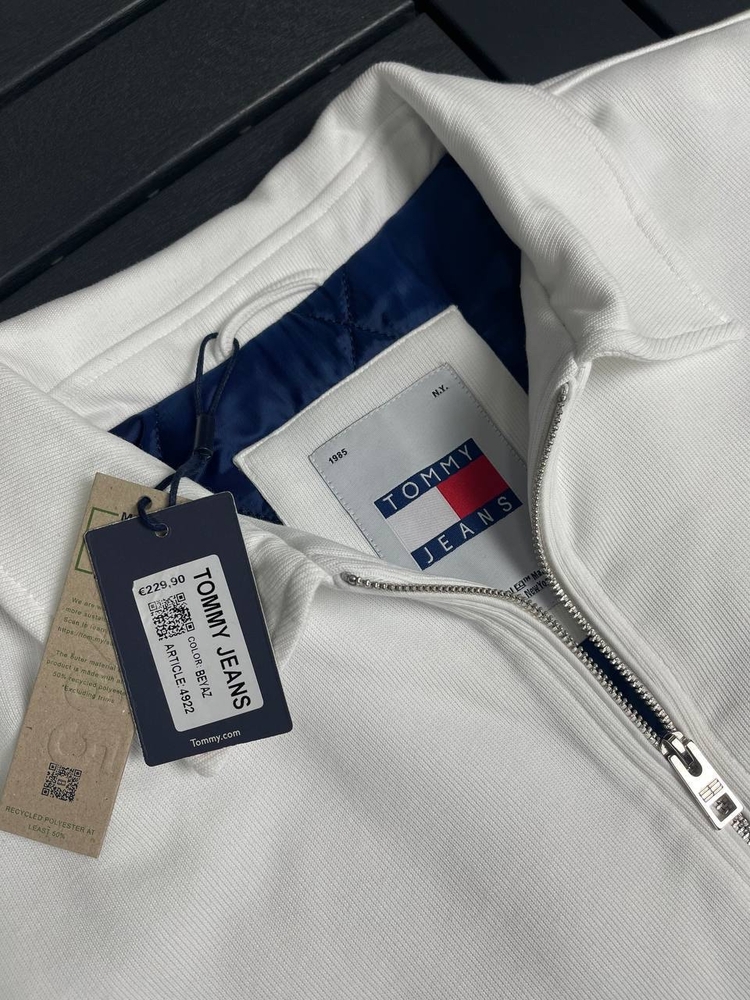 OUTLET ÜRÜNÜ Tommy Kolej Mont (4922-Beyaz)