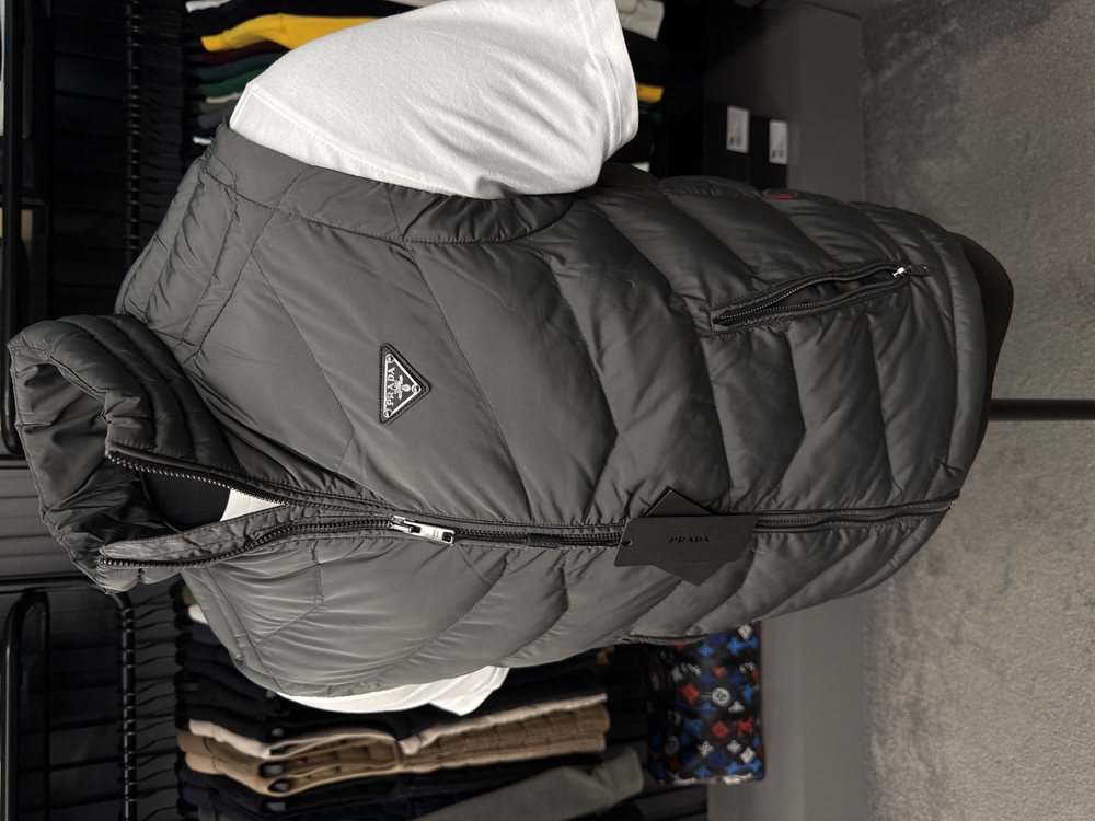 Prada Yelek (8031-Gri)