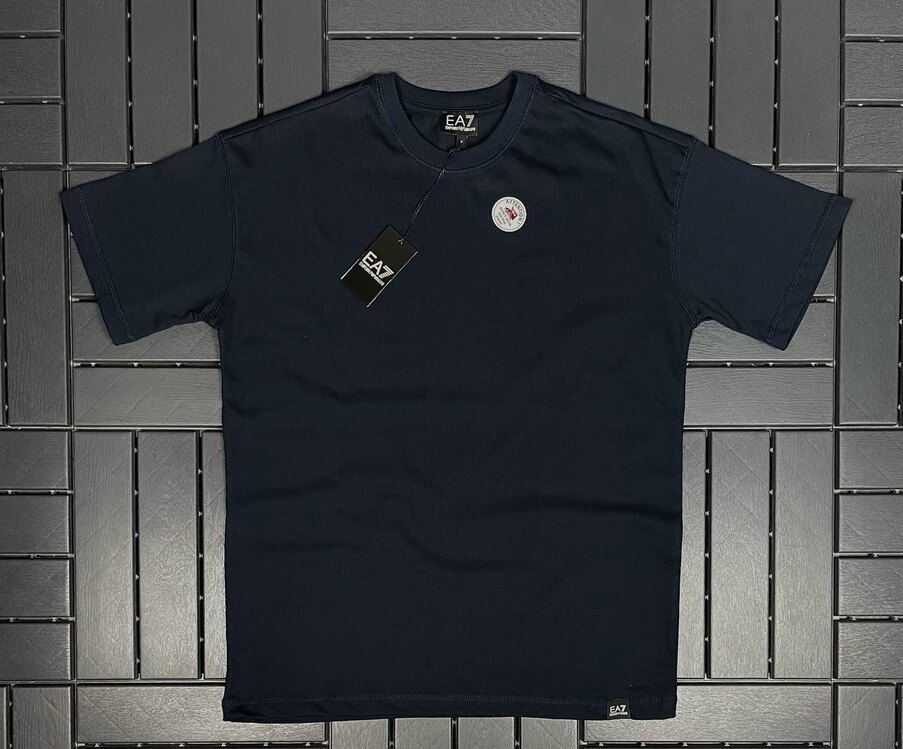  Outlet ürünü EA7 Oversize T-Shirt (Lacivert 2345)