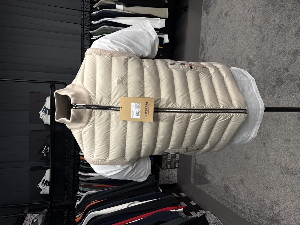 İthal Burberry Cep Detaylı Yelek 4778 (Bej)