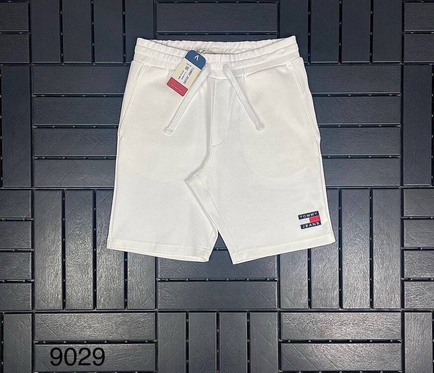 OUTLET ÜRÜNÜ Tommy Jeans Penye Şort (9029-Beyaz)