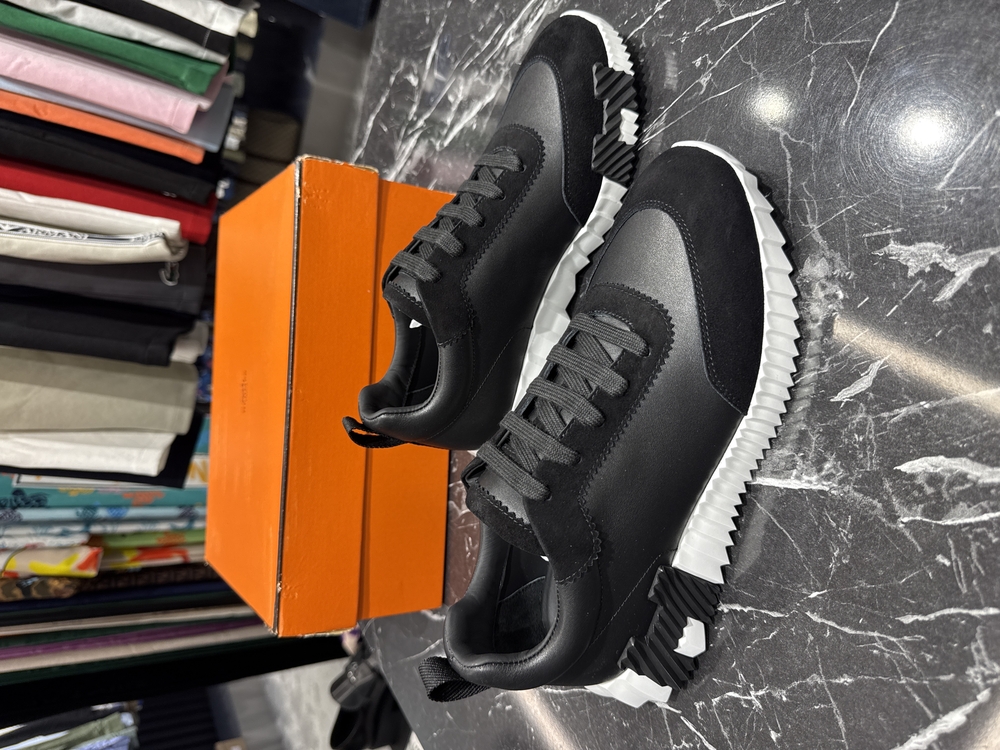 Hermes Deri Sneakers (İTHAL ÜRÜN)