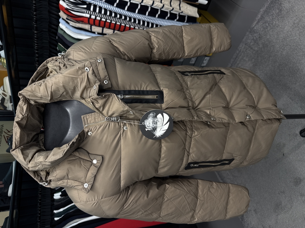 Outlet ürününİthal Moncler Kaz Tüyü Şişme Mont (80285-Bej)