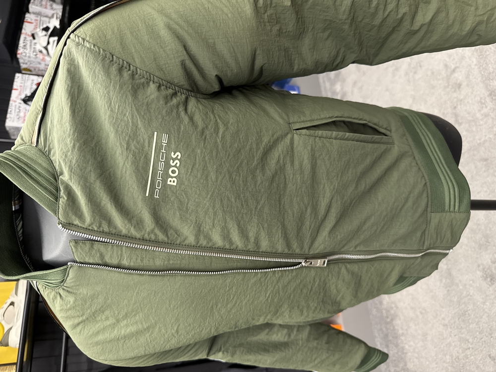 OUTLET ÜRÜNÜ Porsche X Boss Mevsimlik Mont (807-Yeşil)
