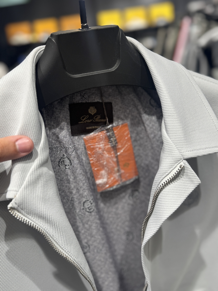 İthal Loro piana İnce Kaşe Mont 6049 (Gri)